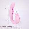 Вибратор Selove BellFlower розовый_9