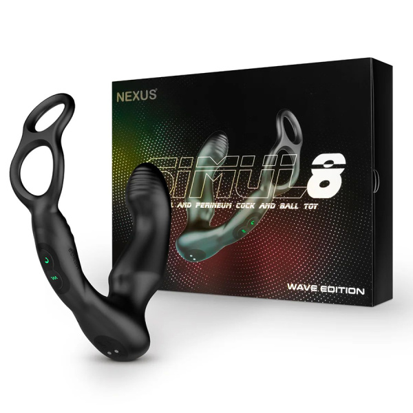 Массажер простаты Nexus Simul8 Wave Edition двухмоторный_2