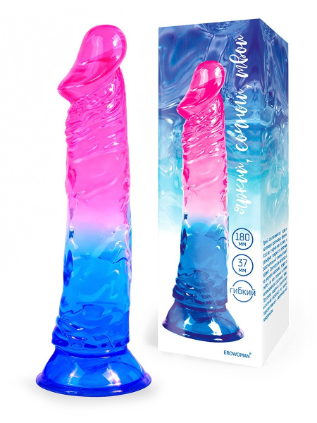 Фаллоимитатор l рабочей части 185 мм d 45 мм, вес 183 г арт. let-14016_2