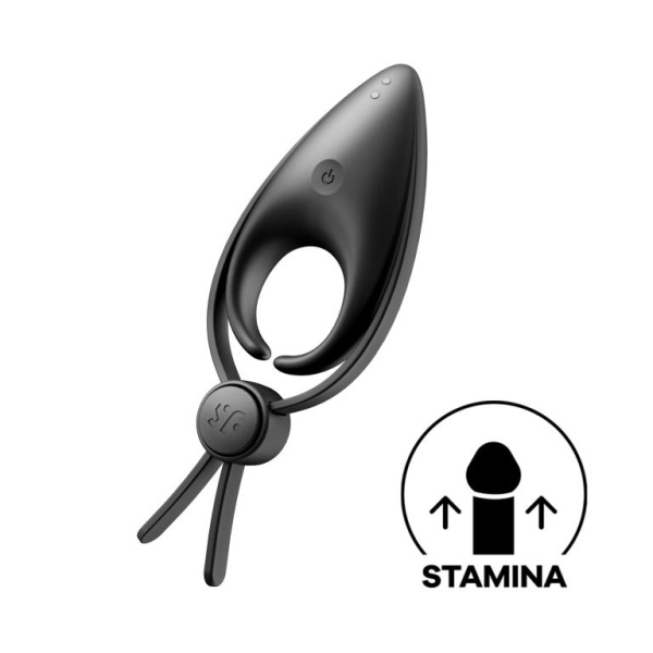 Эрекционное кольцо (Лассо) Satisfyer Sniper с вибрацией, черный_3