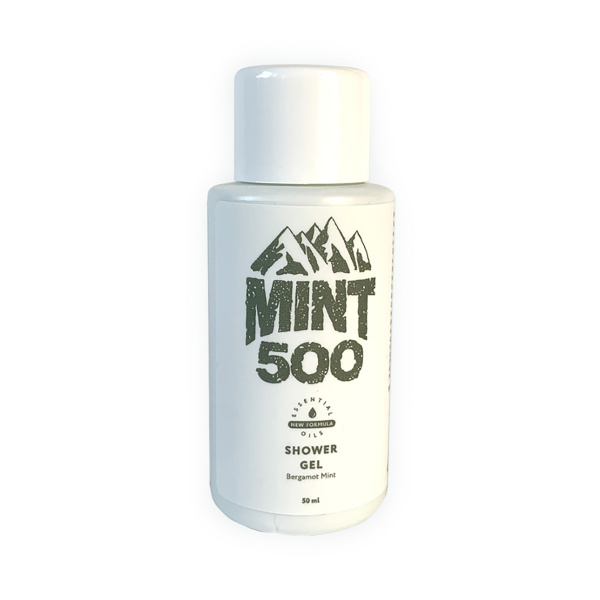 Увлажняющий гель для душа Mint500 Shower Gel Bergamot Mint 50 мл_2