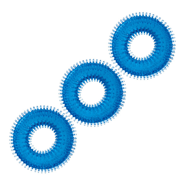 Комплект из трех колец для эрекции 3-Pack Ultra-Stim Stretch Cock Rings_3