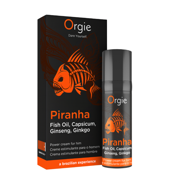 Стимулирующий крем для потенции Orgie Piranha Power Cream_1