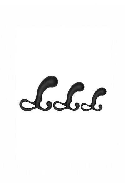 Набор из трех анальных массажеров простаты - Piece Prostate Stimulator Set_1