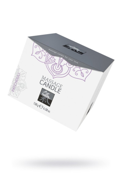 Массажная свеча HOT Shiatsu с ароматом Пачули, 130 мл_3