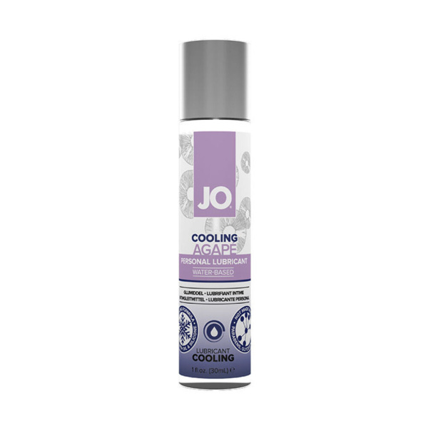 Охлаждающий легкий гипоаллергенный лубрикант / JO Agape Cooling 1 oz - 30 мл._1