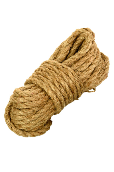 Джутовая веревка, бежевая, 10 м_4
